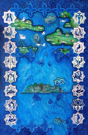 Kubat Abad Tiles - Konya, Turkey