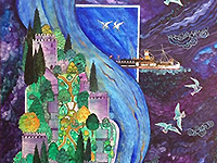 Rumelain Fortress at Night - Îstanbul, Turkey