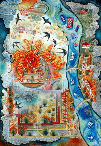 1879 Edirne sarayı infilakı ve yangını