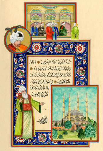 Selimiye camii, Sultan II. Selim ve Mimar Sinan