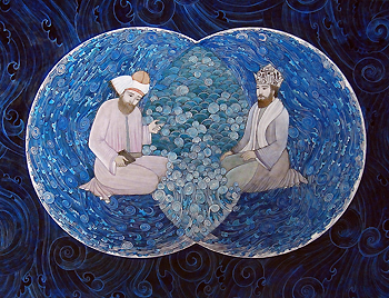 Mevlana ve Şems, İki Denizin Kavuşması
