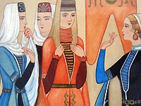 Bir Törende Kafkas Hanımları